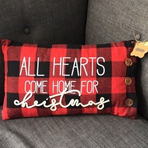 Mud pie Christmas throw pillow